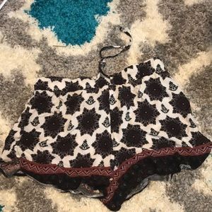 Charlotte Russe XS pattern shorts
